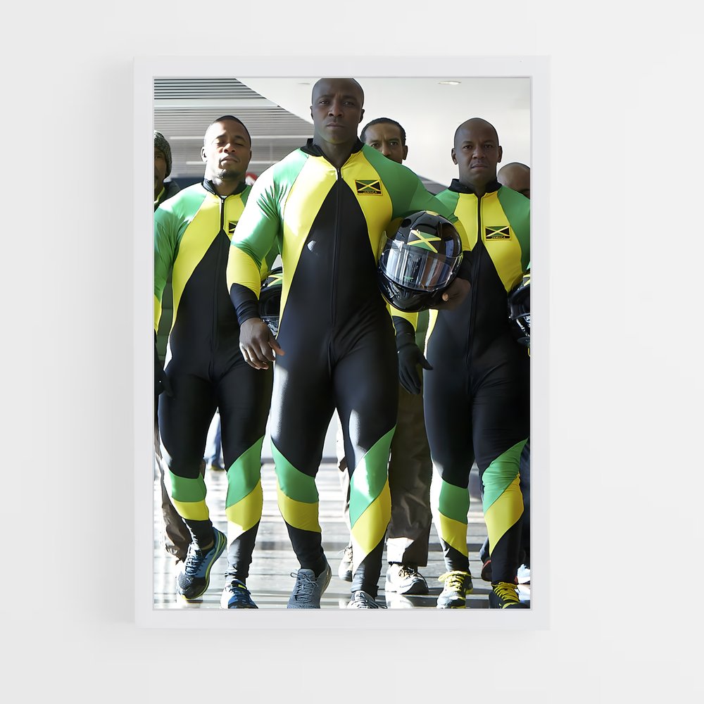 Poster L'Esprit de Jamaique – affiche Bobsleigh (vue 3)